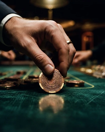 The Verdigris Felt at the Solnexalsan Casino Hotel